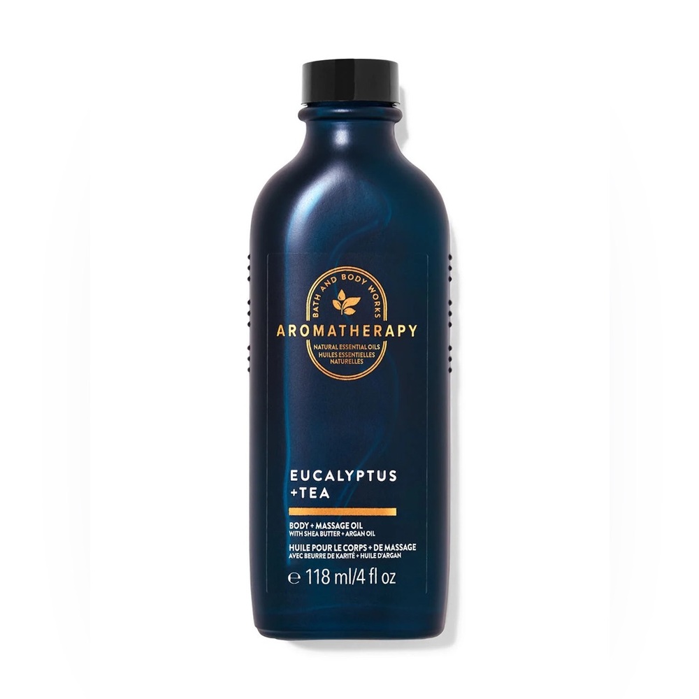 BBW Eucalyptus + Tea Body Massage Oil